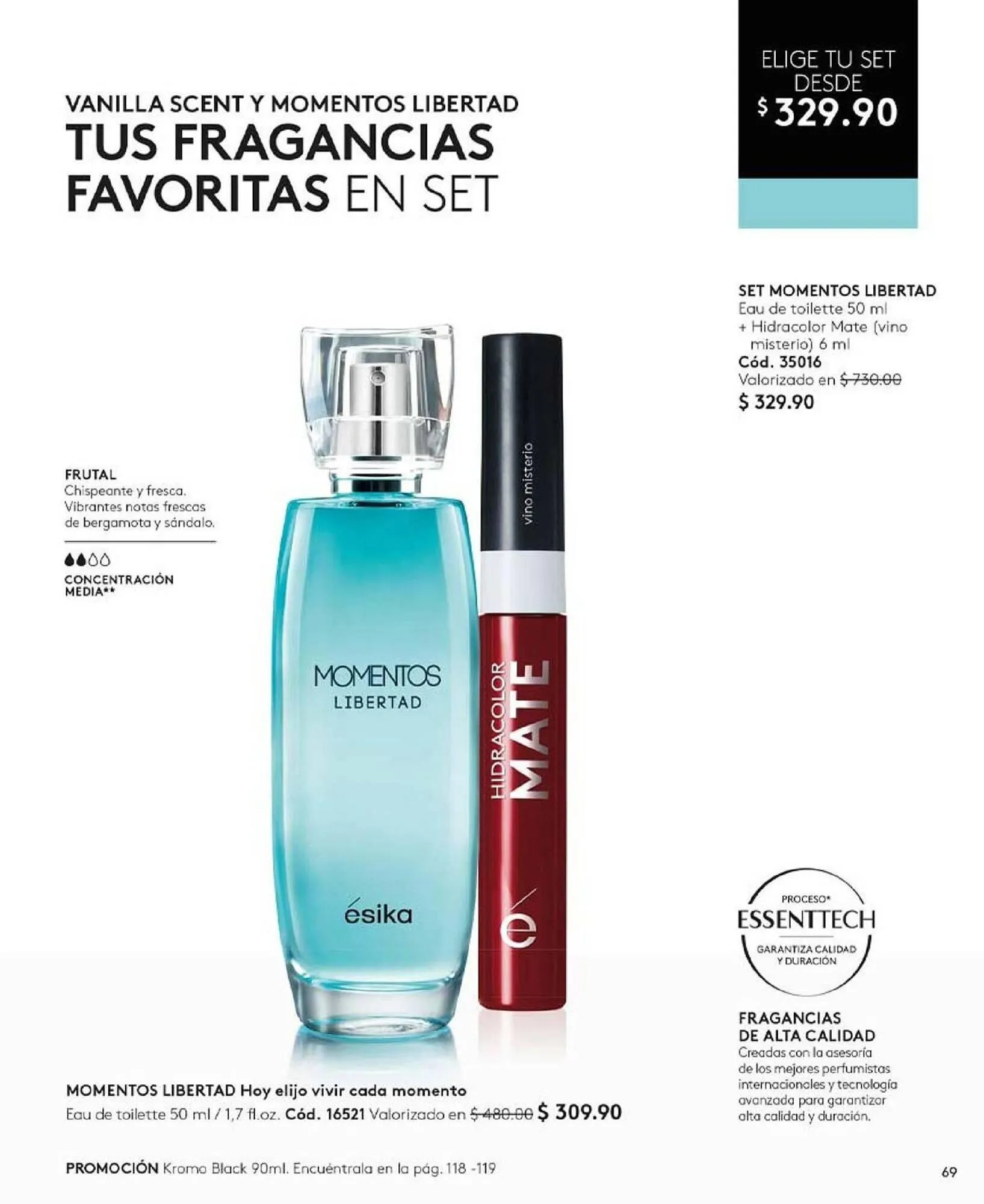 Catálogo de Catálogo Ésika 22 de agosto al 23 de septiembre 2024 - Pagina 110