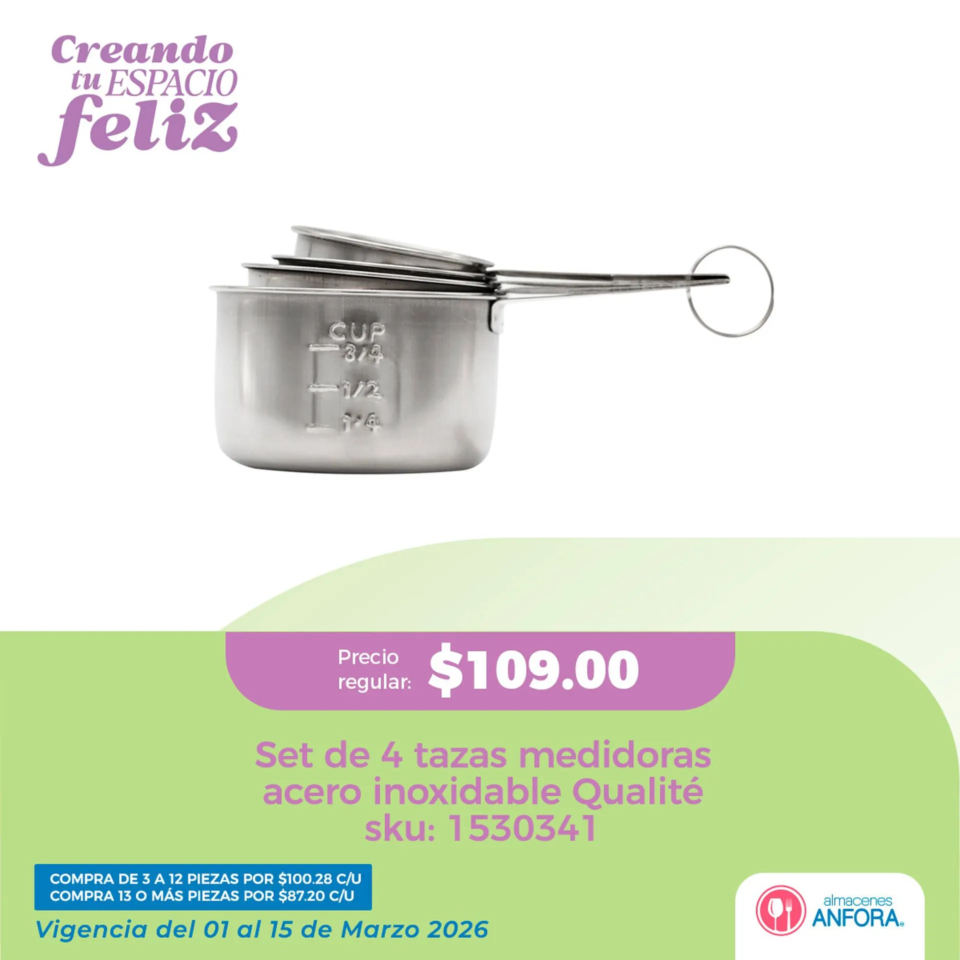 Catálogo de Catálogo Almacenes Anfora 4 de marzo al 5 de marzo 2026 - Pagina 1