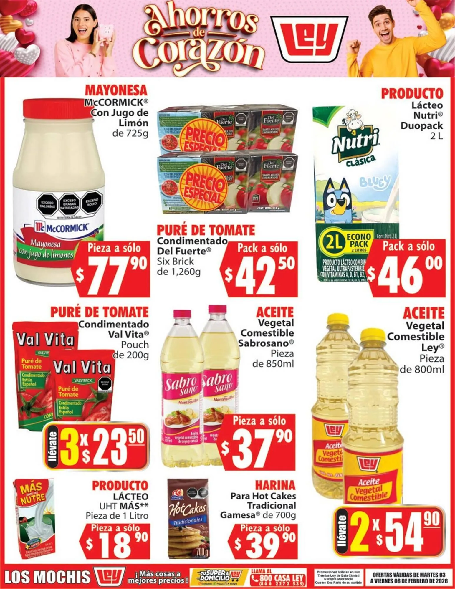 Catálogo de Folleto Casa Ley 3 de febrero al 6 de febrero 2026 - Pagina 1