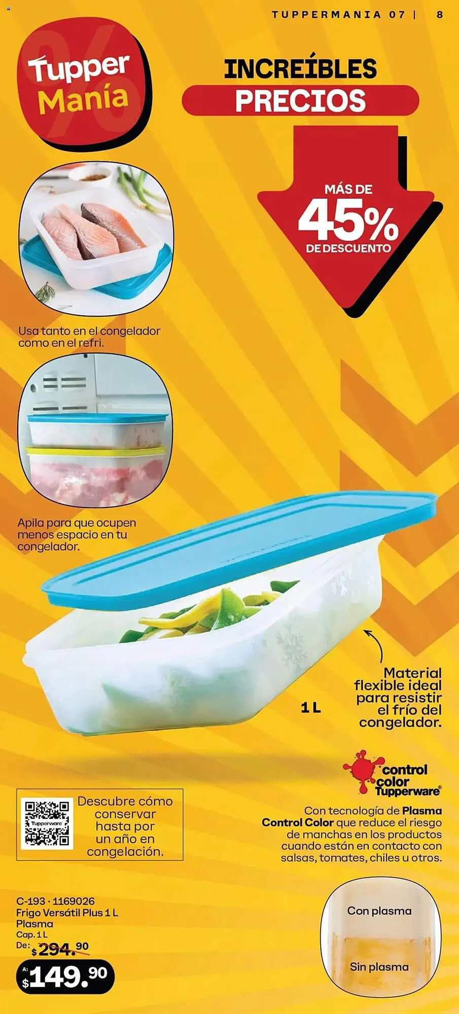 Catálogo de Catálogo Tupperware 16 de junio al 15 de julio 2025 - Pagina 8