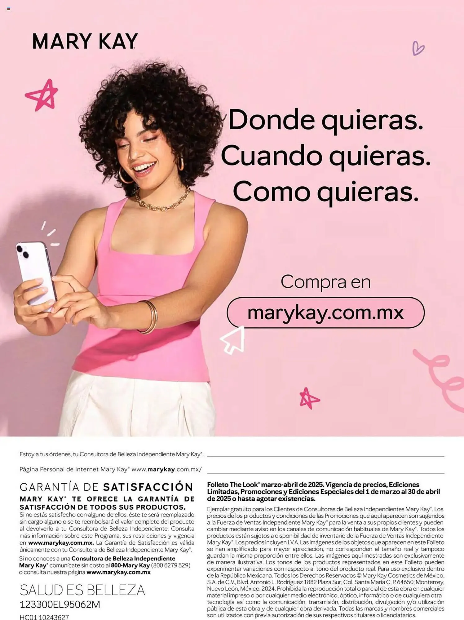 Catálogo de Catálogo Mary Kay 1 de marzo al 30 de abril 2025 - Pagina 70