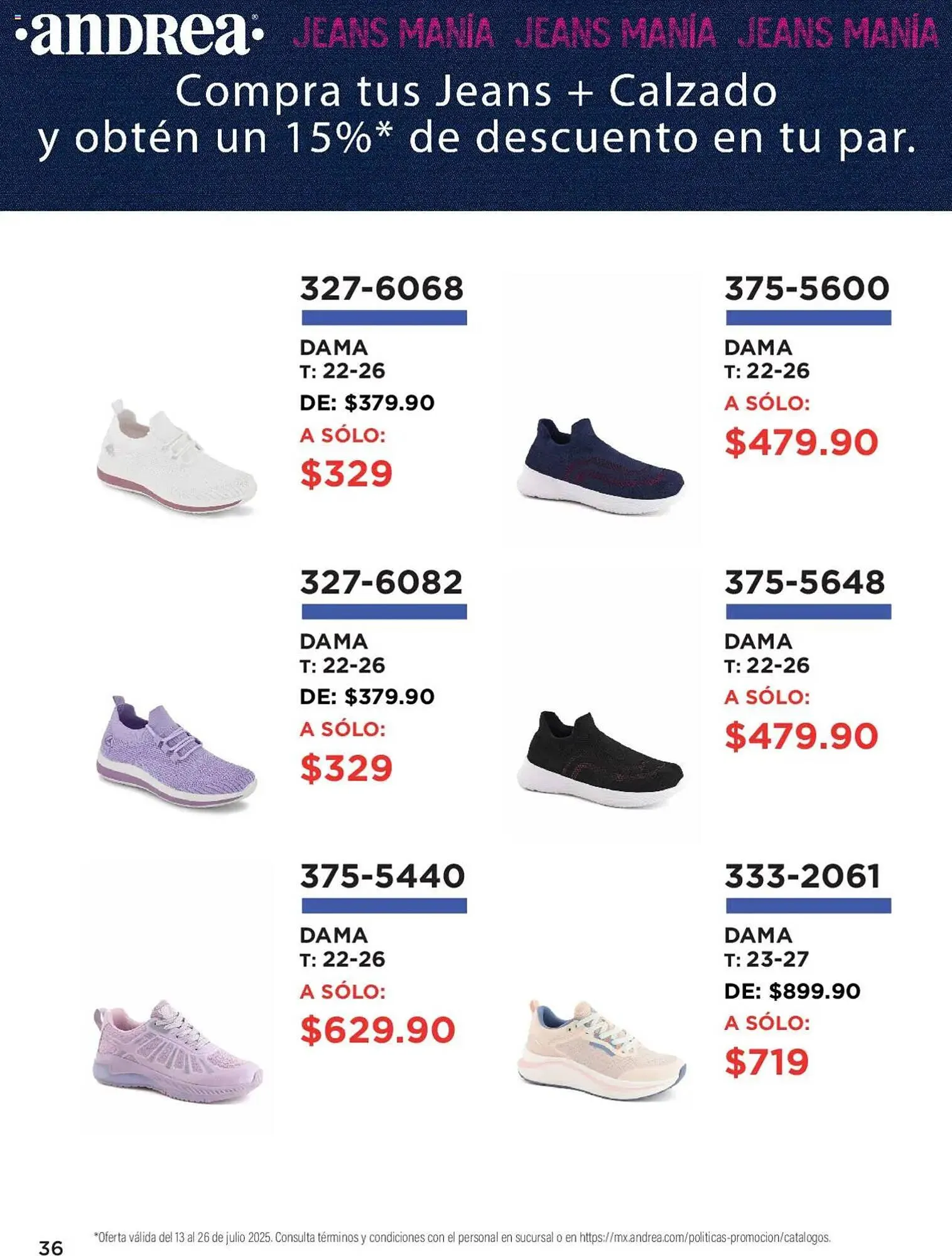 Catálogo de Catálogo Andrea 13 de julio al 27 de julio 2025 - Pagina 36