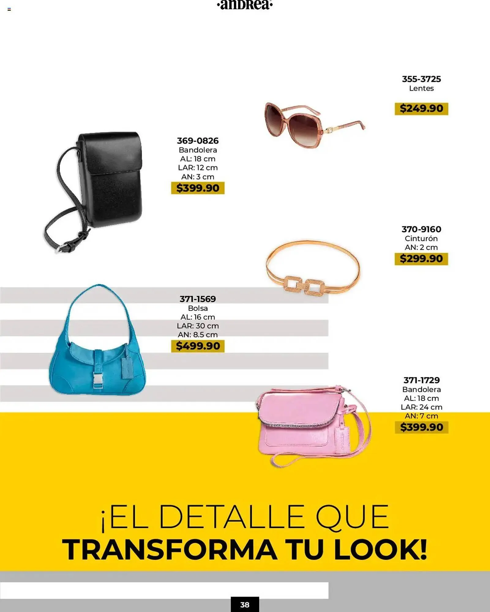Catálogo de Catálogo Andrea 4 de mayo al 2 de agosto 2025 - Pagina 38