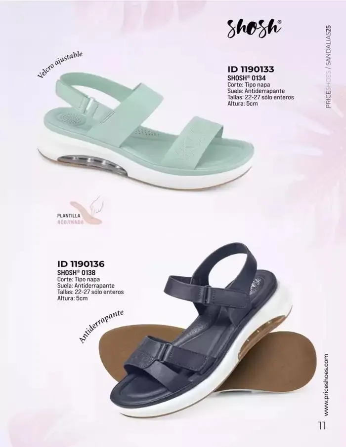 Catálogo de SANDALIAS | CONFORT | 2025 | 1E 11 de marzo al 31 de agosto 2025 - Pagina 11