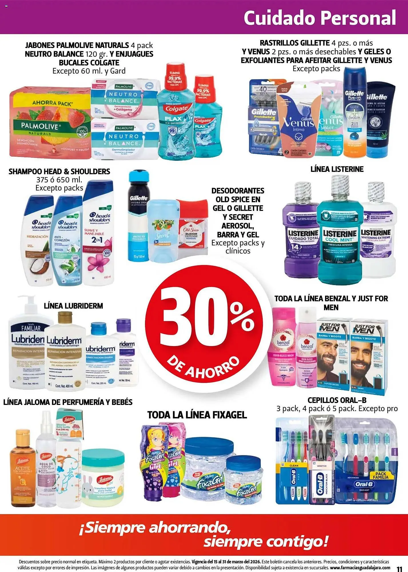 Catálogo de Folleto Farmacias Guadalajara 15 de marzo al 31 de marzo 2026 - Pagina 11