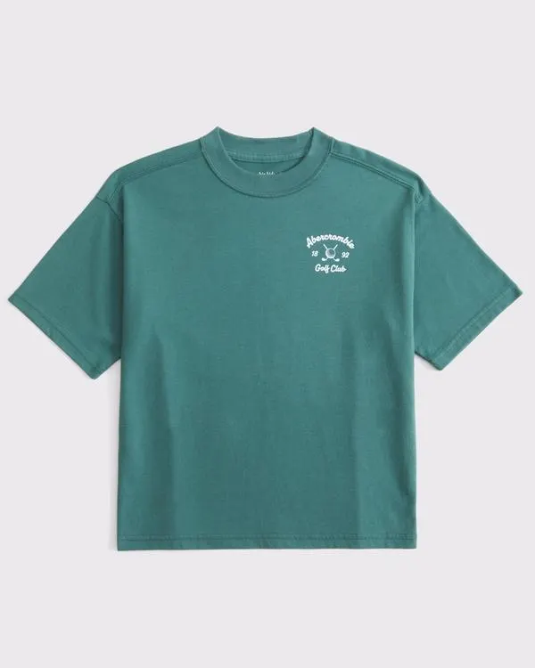 abercrombie golf club graphic tee