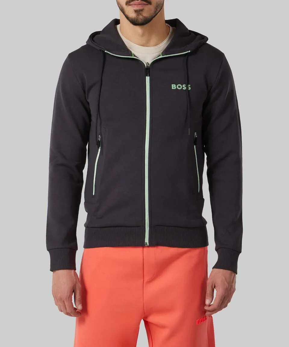 Sudadera con cierre y capucha Hombre