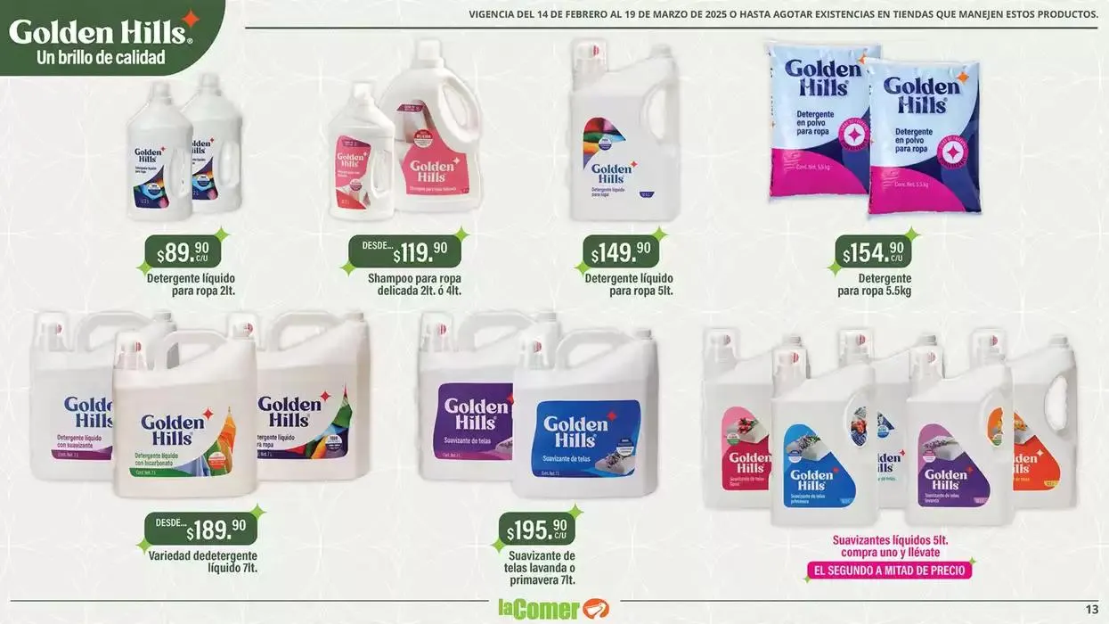 Catálogo de Golden Hills 14 de febrero al 19 de marzo 2025 - Pagina 13