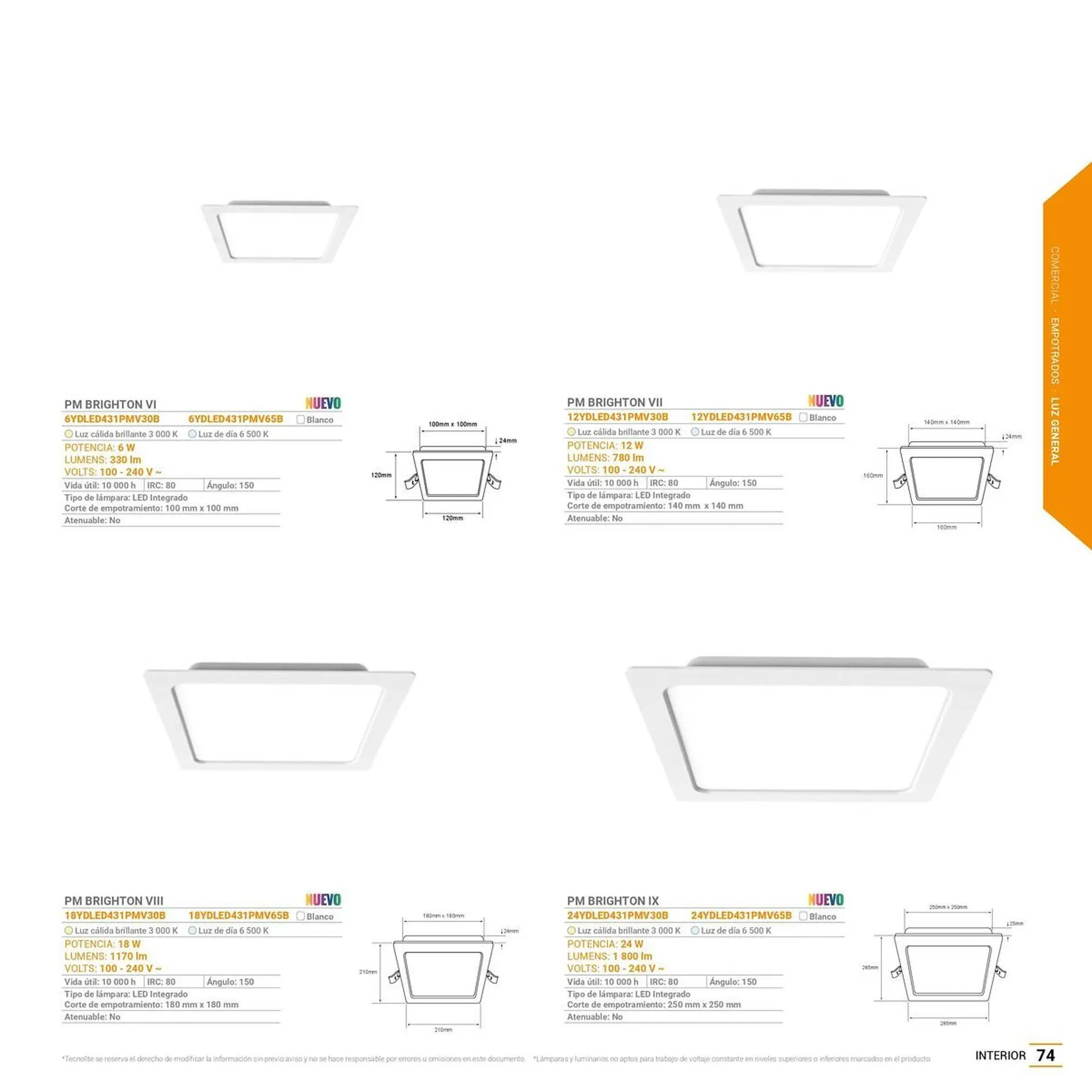 Catálogo de Catálogo Tecnolite 27 de junio al 31 de diciembre 2025 - Pagina 32