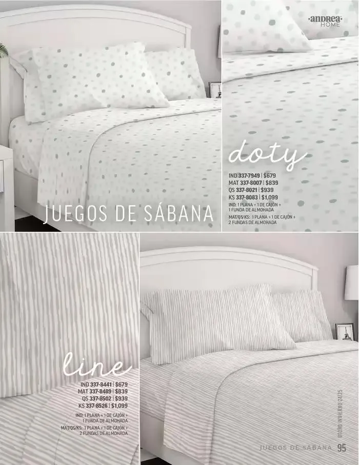 Catálogo de ANDREA - ANDREA HOME 26 de agosto al 25 de enero 2025 - Pagina 130