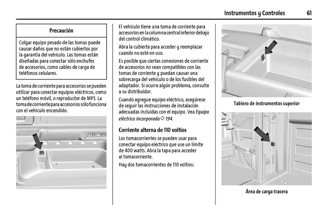Catálogo de BrightDrop 400 Y BrightDrop 600 Manual del propietario 22 de enero al 31 de diciembre 2025 - Pagina 62