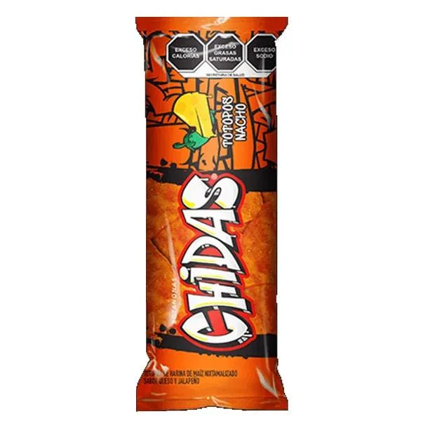 Botanas Chidas totopos nacho 60 g