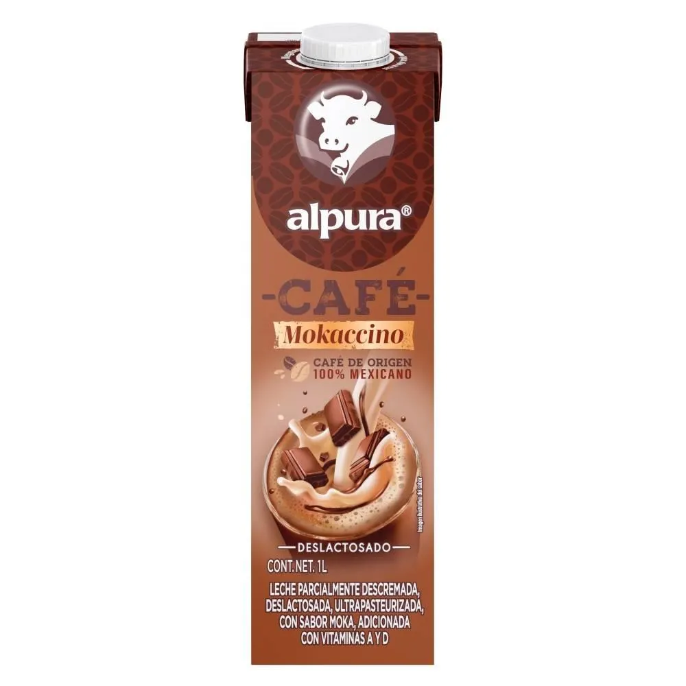 Leche Saborizada Alpura Café mokaccino 1 l