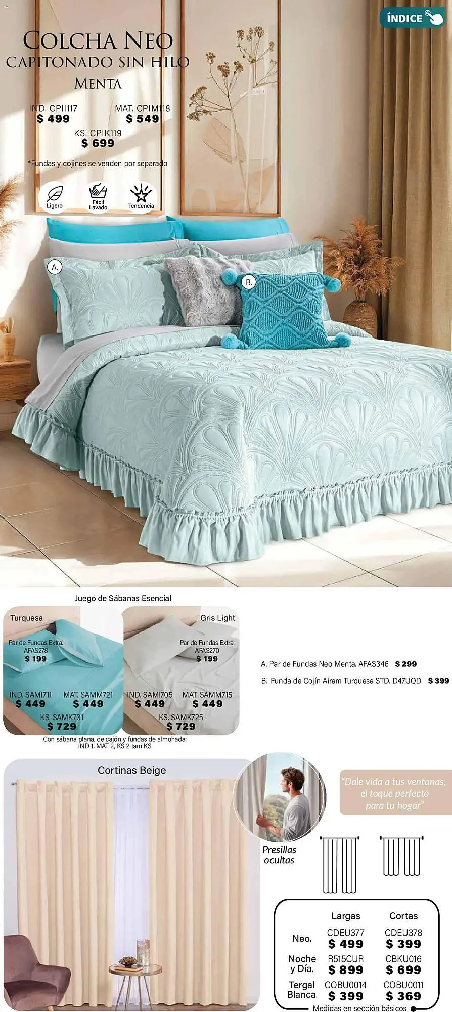 Catálogo de Catálogo Colchas Concord 1 de noviembre al 1 de febrero 2026 - Pagina 69