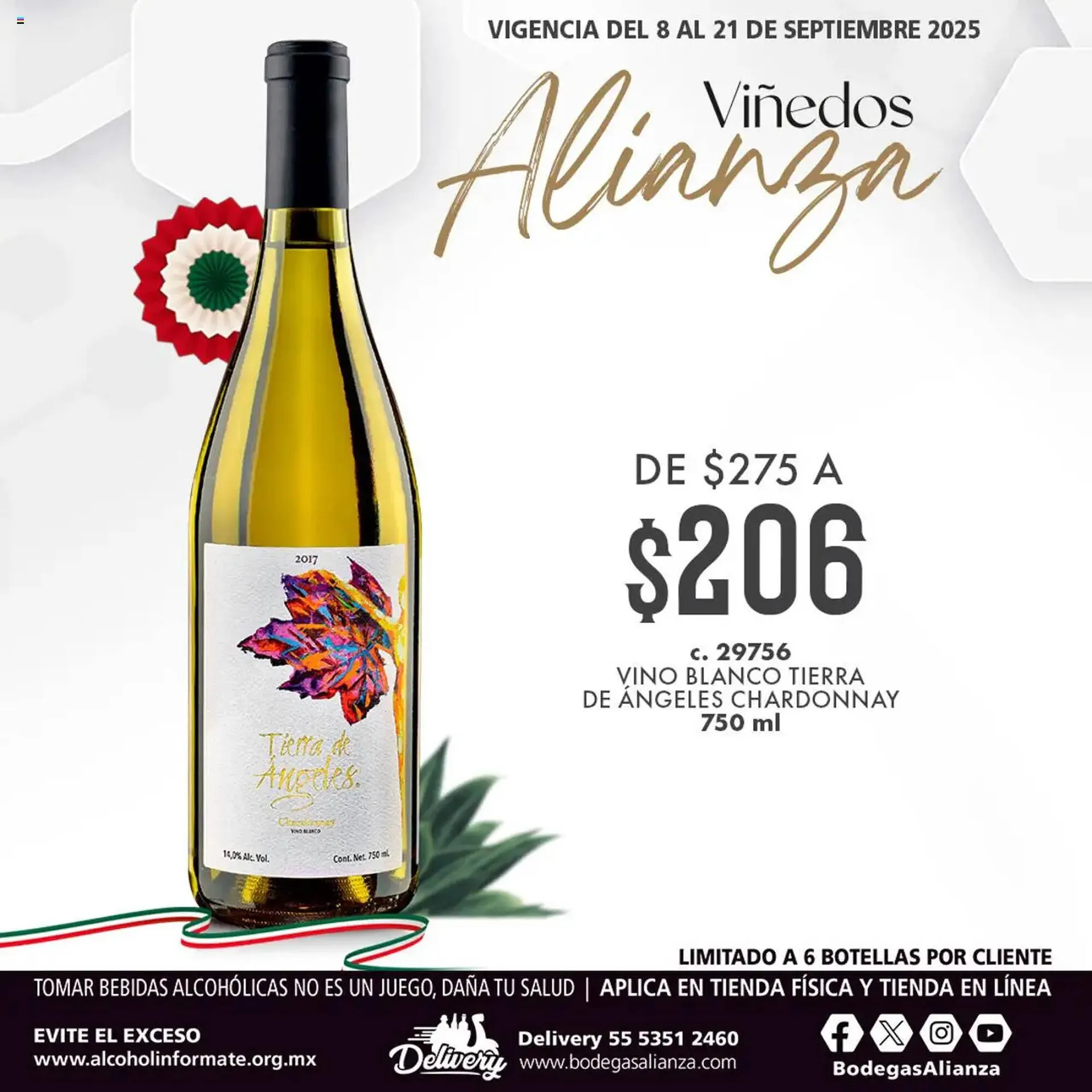Catálogo de Folleto Bodegas Alianza 8 de septiembre al 21 de septiembre 2025 - Pagina 2