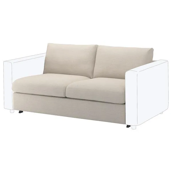 2 módulos sofá cama, Gunnared beige