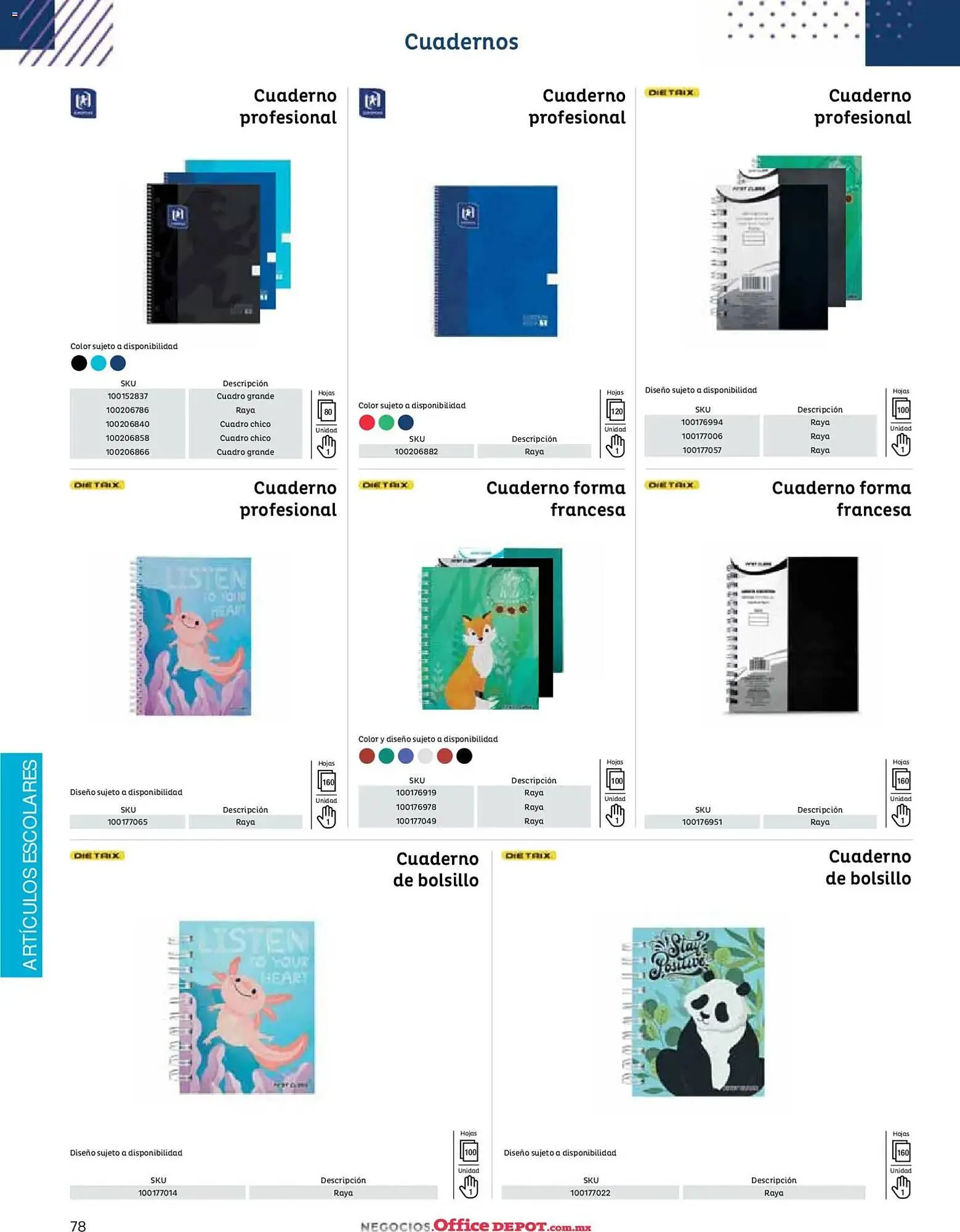 Catálogo de Catálogo Office Depot 12 de enero al 1 de enero 2027 - Pagina 80