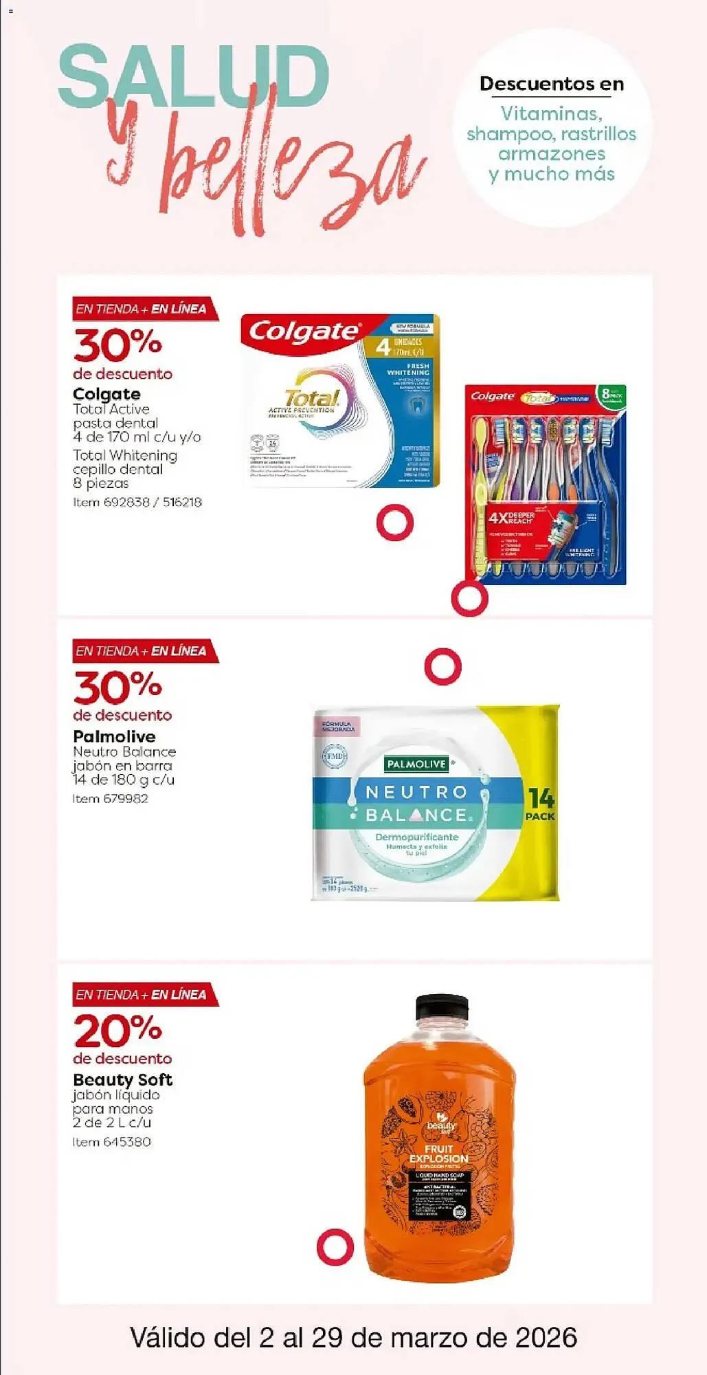 Catálogo de Catálogo Costco 2 de marzo al 29 de marzo 2026 - Pagina 30