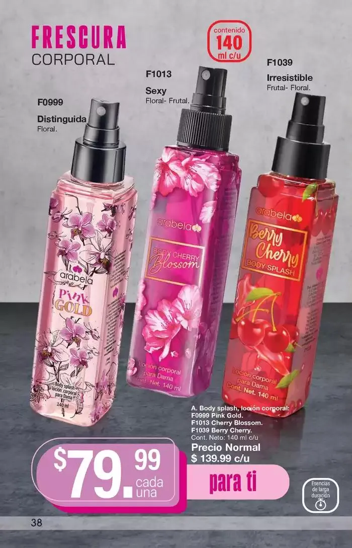 Catálogo de Arabela Campaña 21 16 de septiembre al 3 de octubre 2024 - Pagina 38