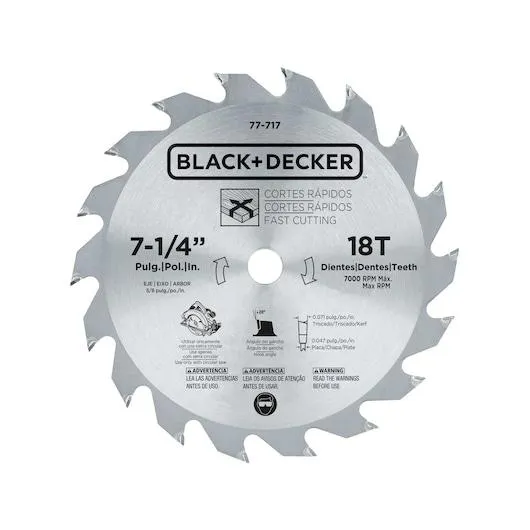 Sierra Circular 7-1/4” (184mm) - 1400W