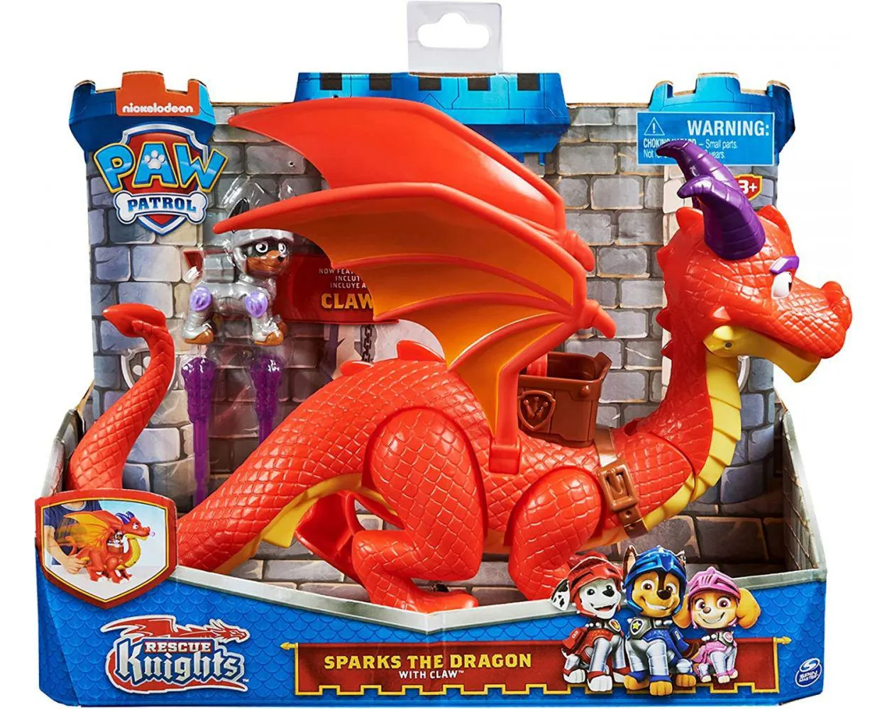PAW Patrol Claw el Dragón