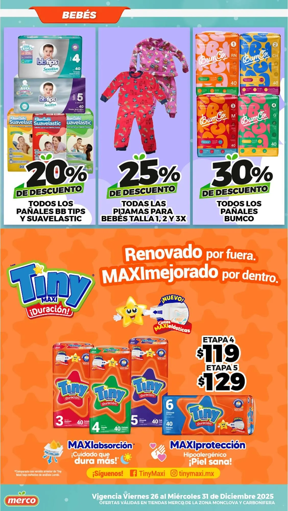Catálogo de Folleto Merco 26 de diciembre al 31 de diciembre 2025 - Pagina 12