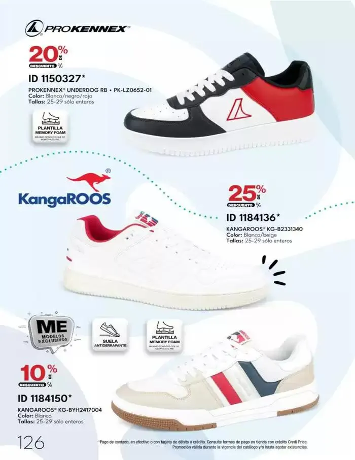 Catálogo de 10 PAGOS SIN INT | CALZADO | PV | 2025 | 1E 1 de abril al 30 de septiembre 2025 - Pagina 126