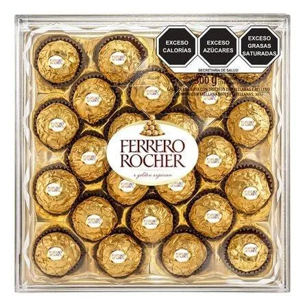 Chocolate Ferrero Rocher Caja Con 24 Piezas
