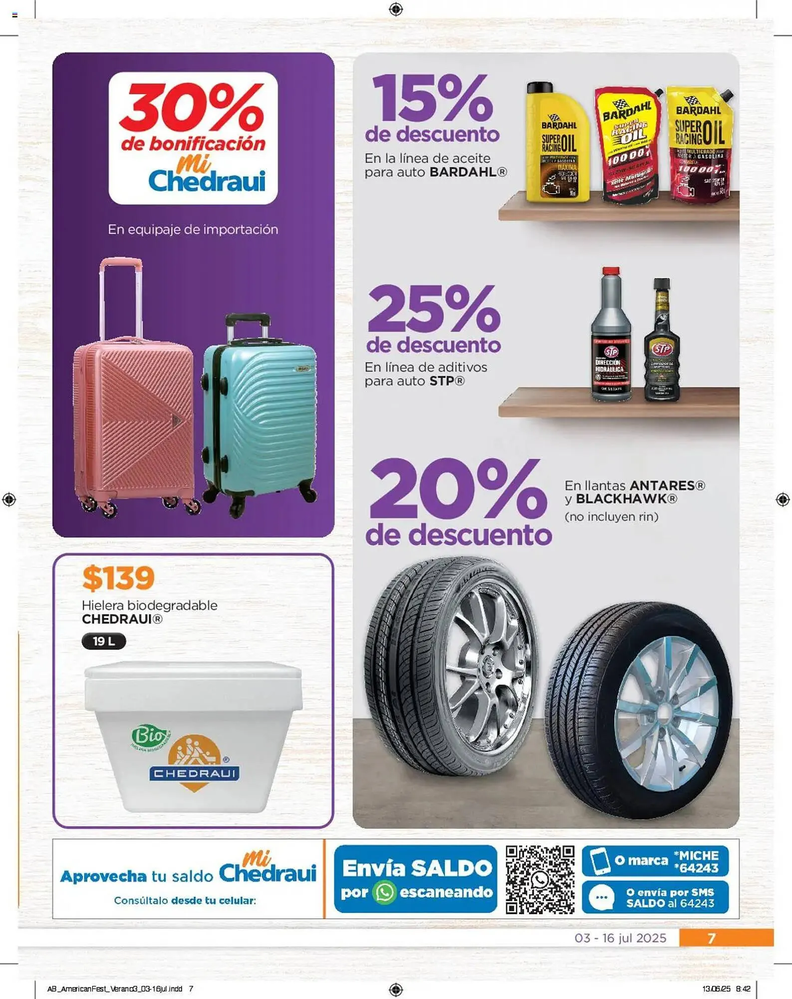Catálogo de Catálogo Chedraui 3 de julio al 18 de julio 2025 - Pagina 7