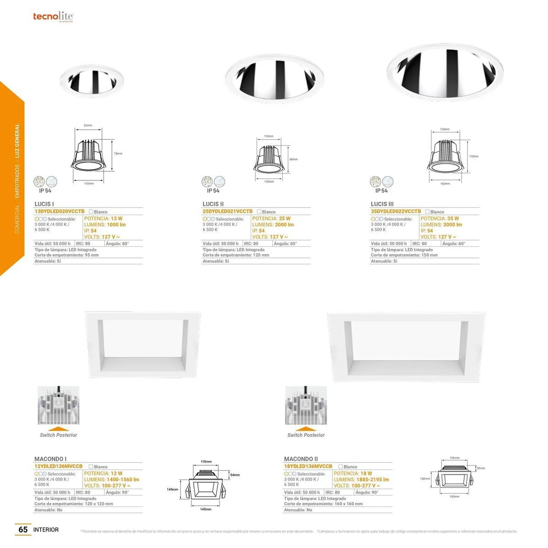 Catálogo de Catálogo Tecnolite 27 de junio al 31 de diciembre 2025 - Pagina 23