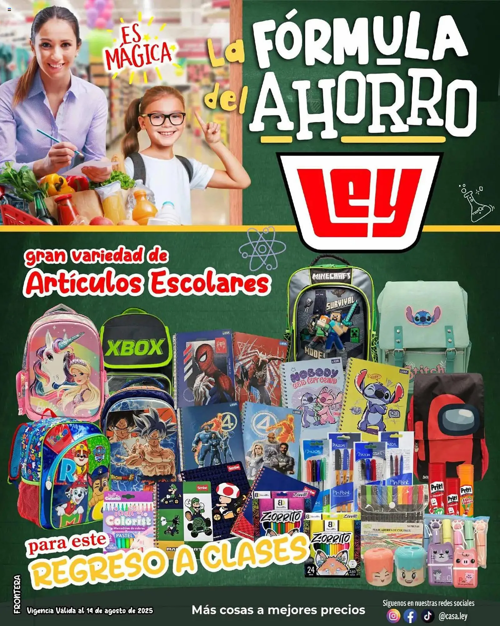 Catálogo de Catálogo Casa Ley 1 de agosto al 15 de agosto 2025 - Pagina 1