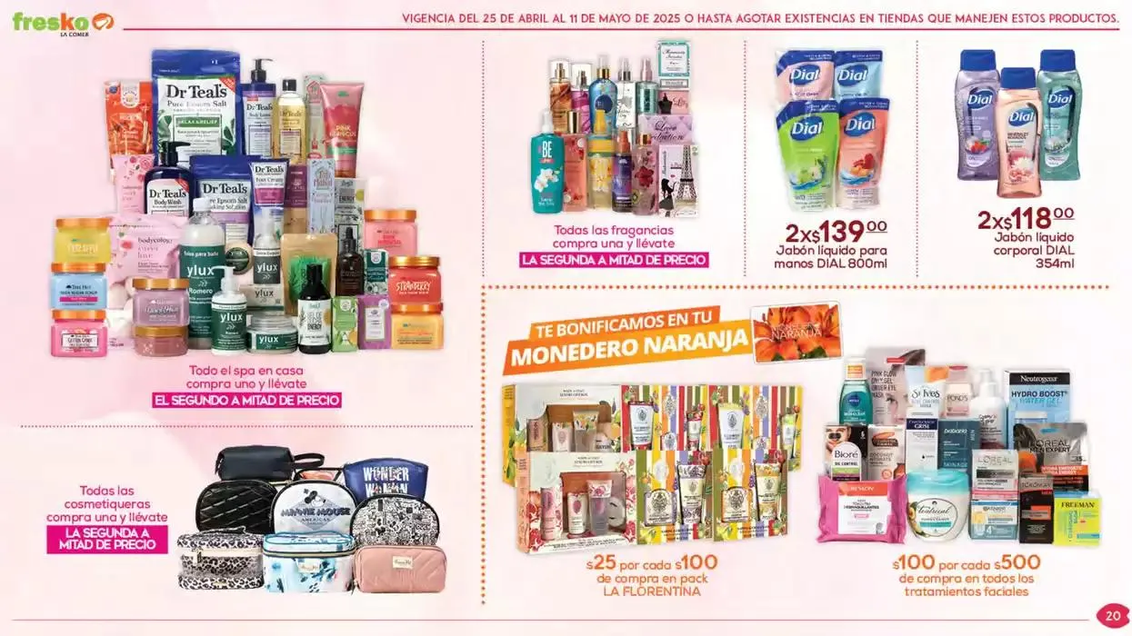 Catálogo de QUE SEA FRESKO HACE LA DIFERENCIA 25 de abril al 11 de mayo 2025 - Pagina 20