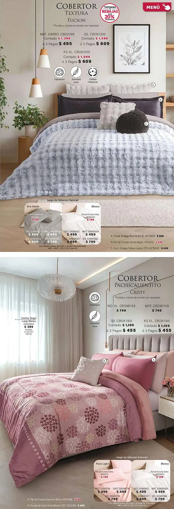 Catálogo de Catálogo Colchas Concord 1 de febrero al 2 de mayo 2026 - Pagina 139