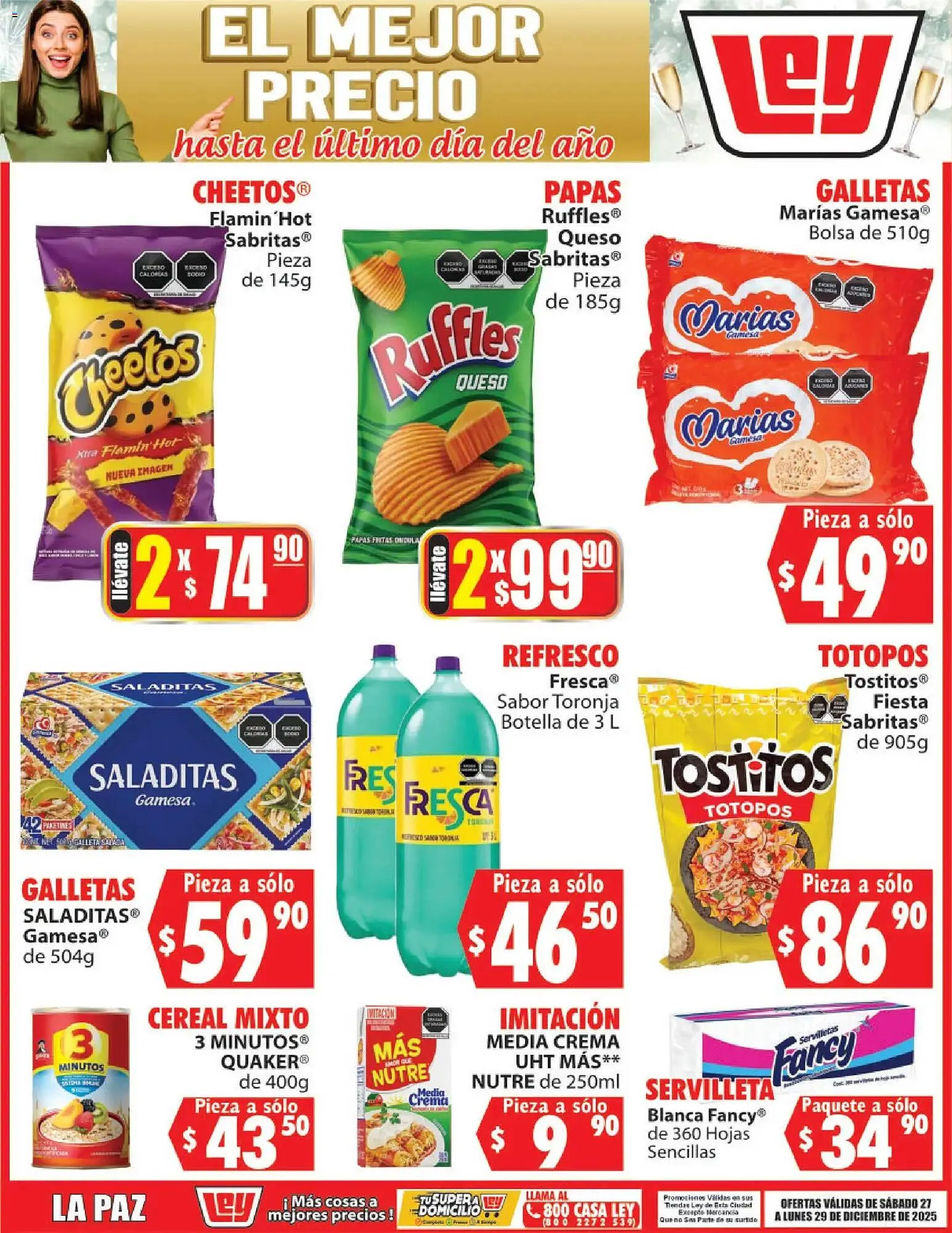 Catálogo de Folleto Casa Ley 27 de diciembre al 29 de diciembre 2025 - Pagina 3