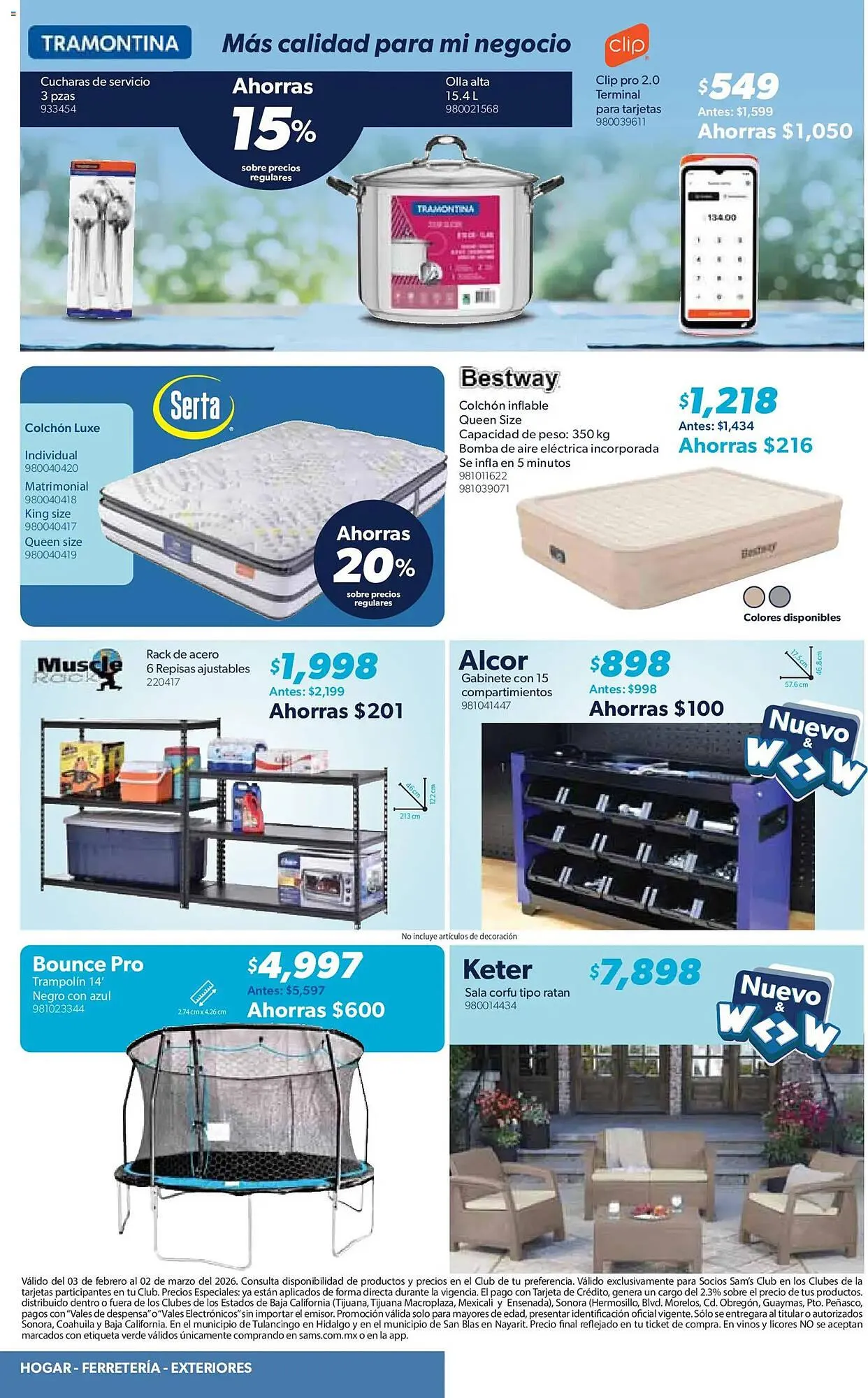Catálogo de Catálogo Sam's Club 3 de febrero al 3 de marzo 2026 - Pagina 20