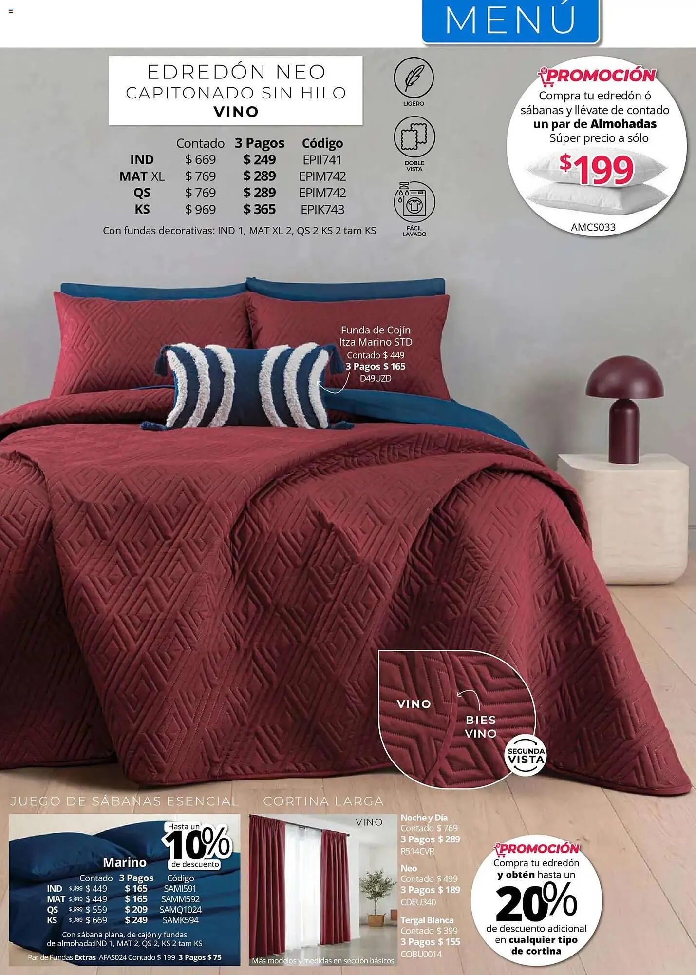 Catálogo de Catálogo Colchas Concord 1 de mayo al 1 de agosto 2026 - Pagina 103