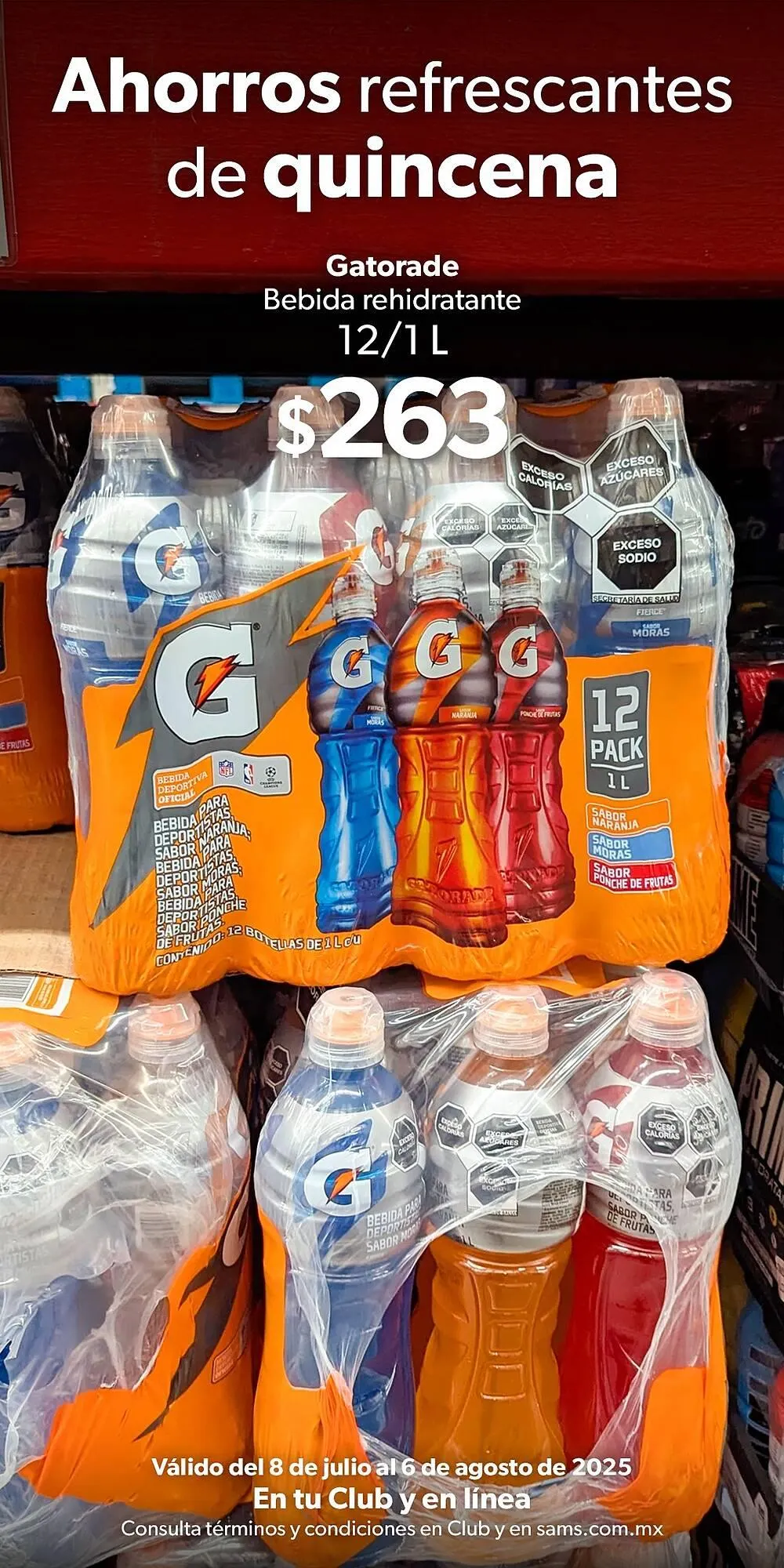 Catálogo de Catálogo Sam's Club 1 de agosto al 2 de agosto 2025 - Pagina 1