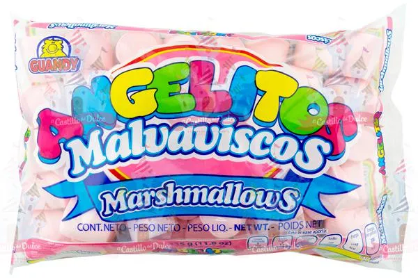 BOMBON ANGELITOS 20/300 GR ROSA GRANDE