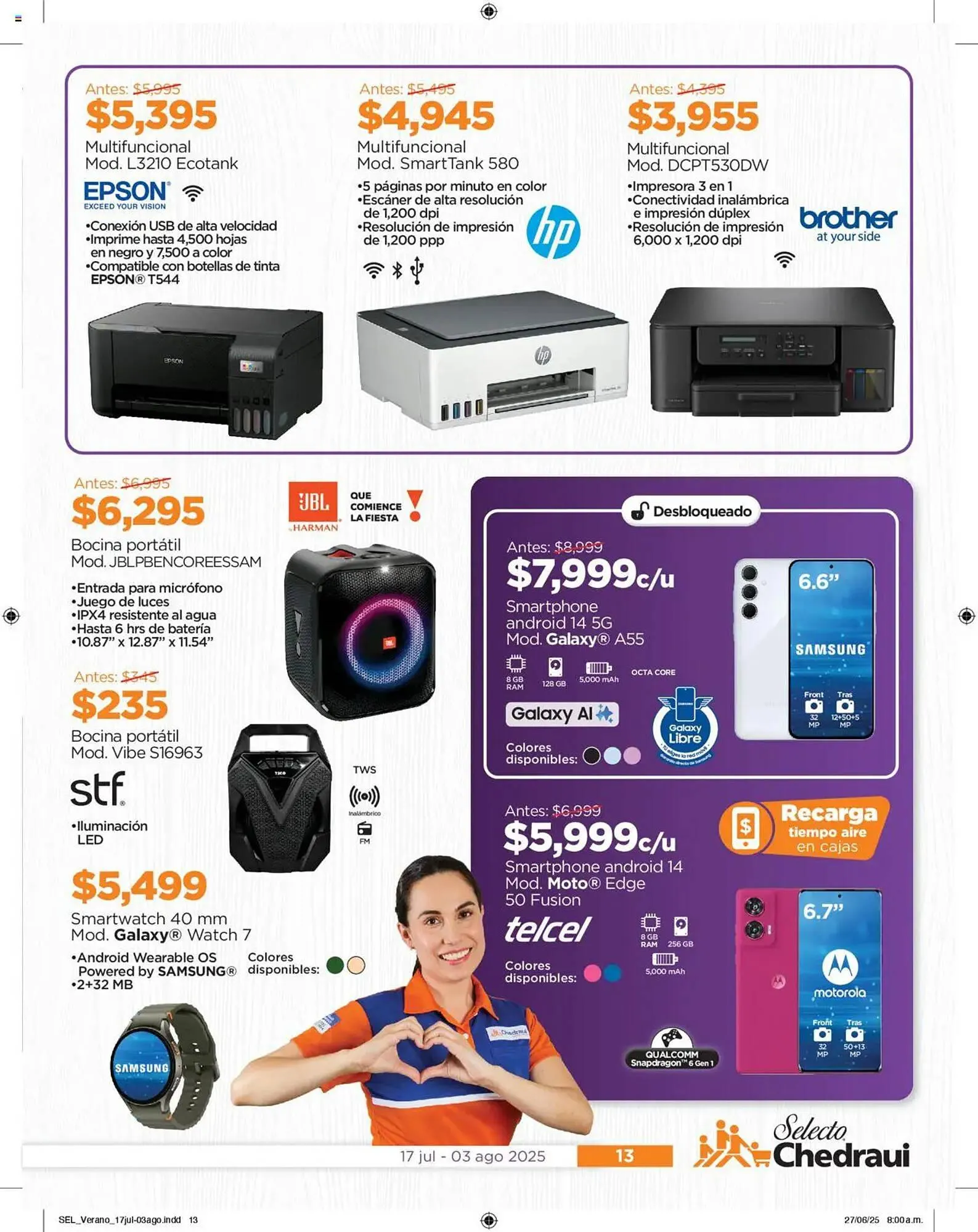 Catálogo de Catálogo Chedraui 17 de julio al 4 de agosto 2025 - Pagina 13