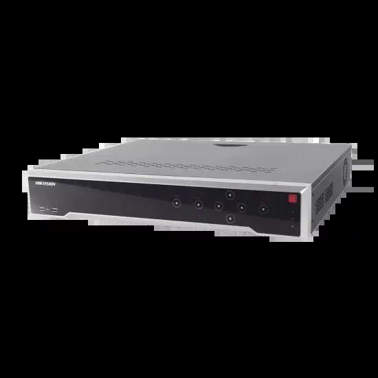 NVR 12 Megapixel (4K)/32 Canales IP/24 Puertos PoE+/ Switch PoE 300m/HDMI en 4K/Soporta POS Hikvision DS-7732NI-I4/24P