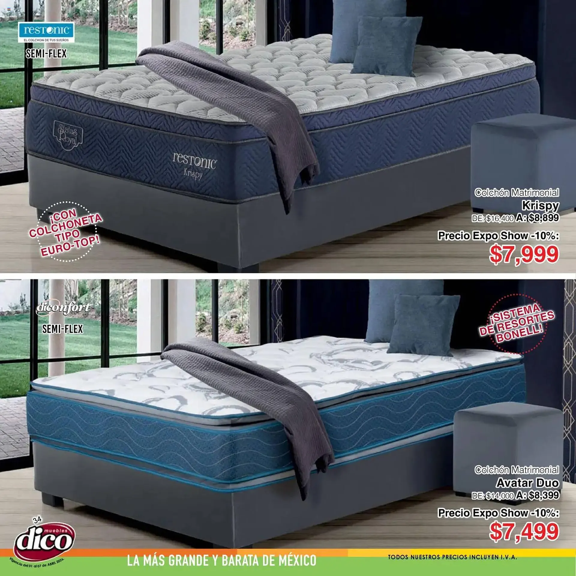 Catálogo de Catálogo Muebles Dico 1 de abril al 7 de abril 2026 - Pagina 34