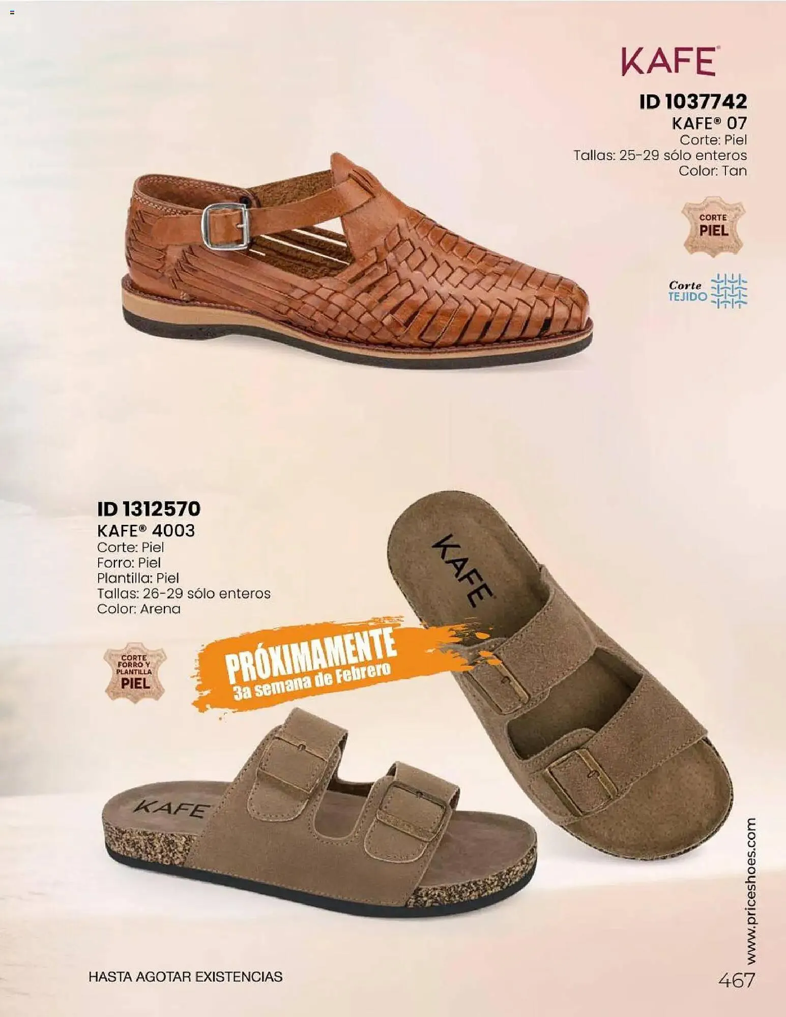 Catálogo de Catálogo Price Shoes 31 de enero al 1 de enero 2027 - Pagina 467