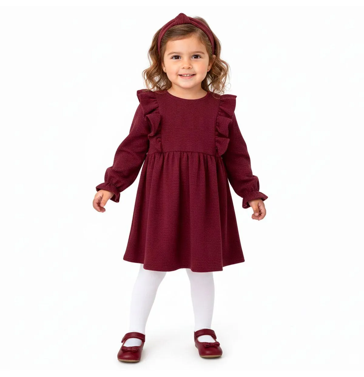 Vestido Lompers Kids Con Olán Para Niñas 138.1