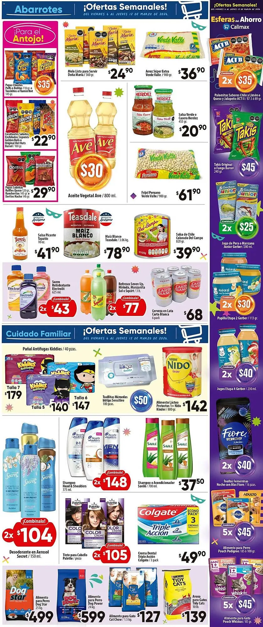 Catálogo de Folleto Calimax 6 de marzo al 12 de marzo 2026 - Pagina 5