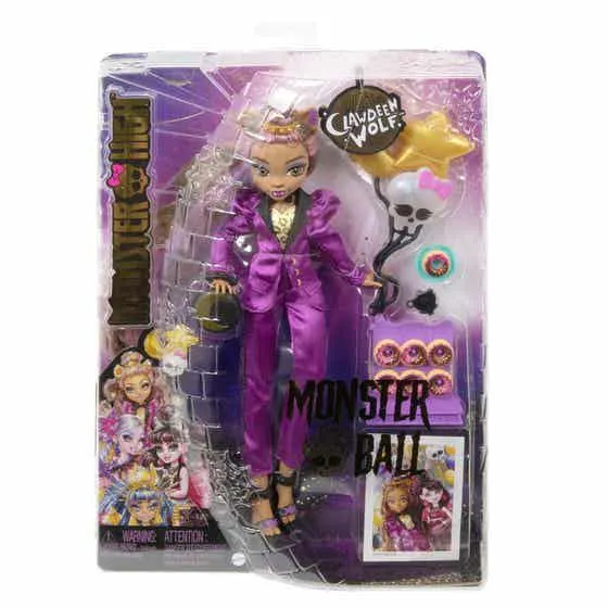 Mattel Monster High Muñeca Baile Monstruoso Clawdeen HNF69