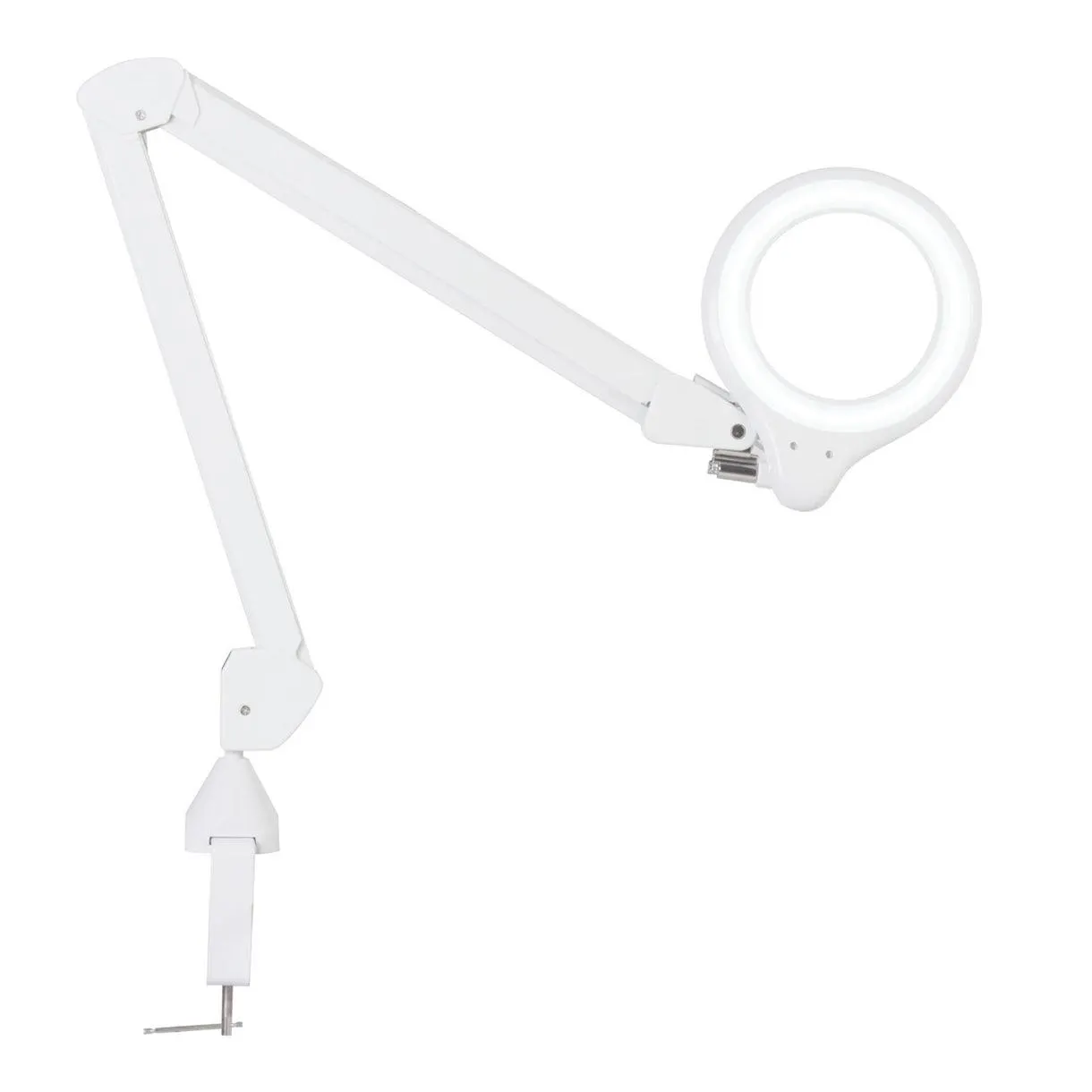 Lámpara LED con lupa para mesa