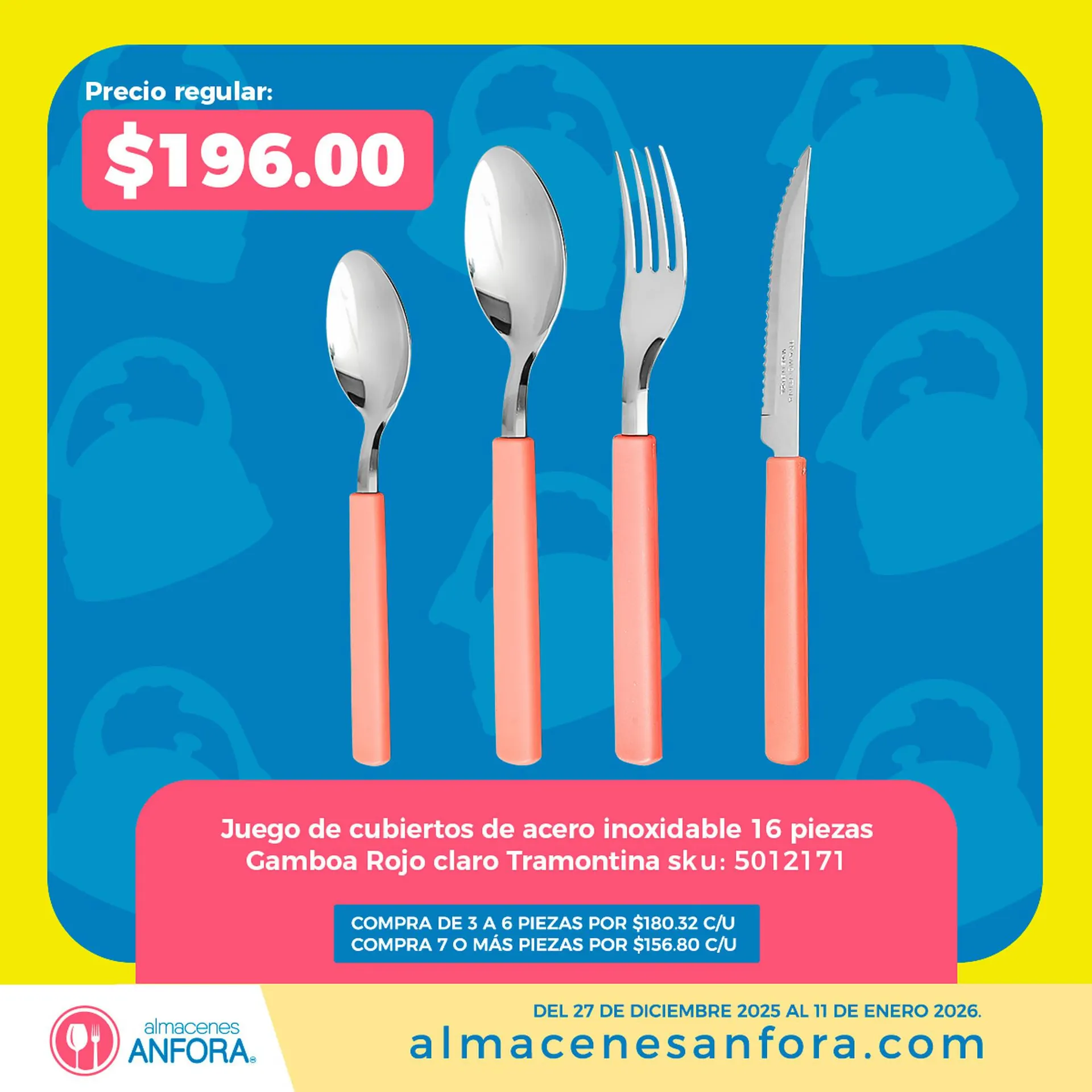 Catálogo de Catálogo Almacenes Anfora 4 de enero al 11 de enero 2026 - Pagina 1