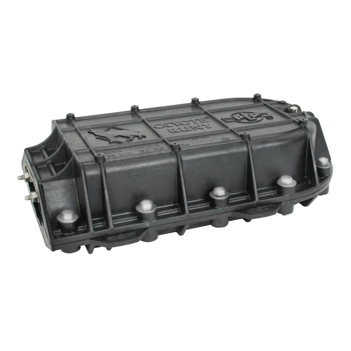 8006794 Cierre de empalme tipo domo Coyote Runt expandido 8006794, 3 puertos, capacidad 6 charolas