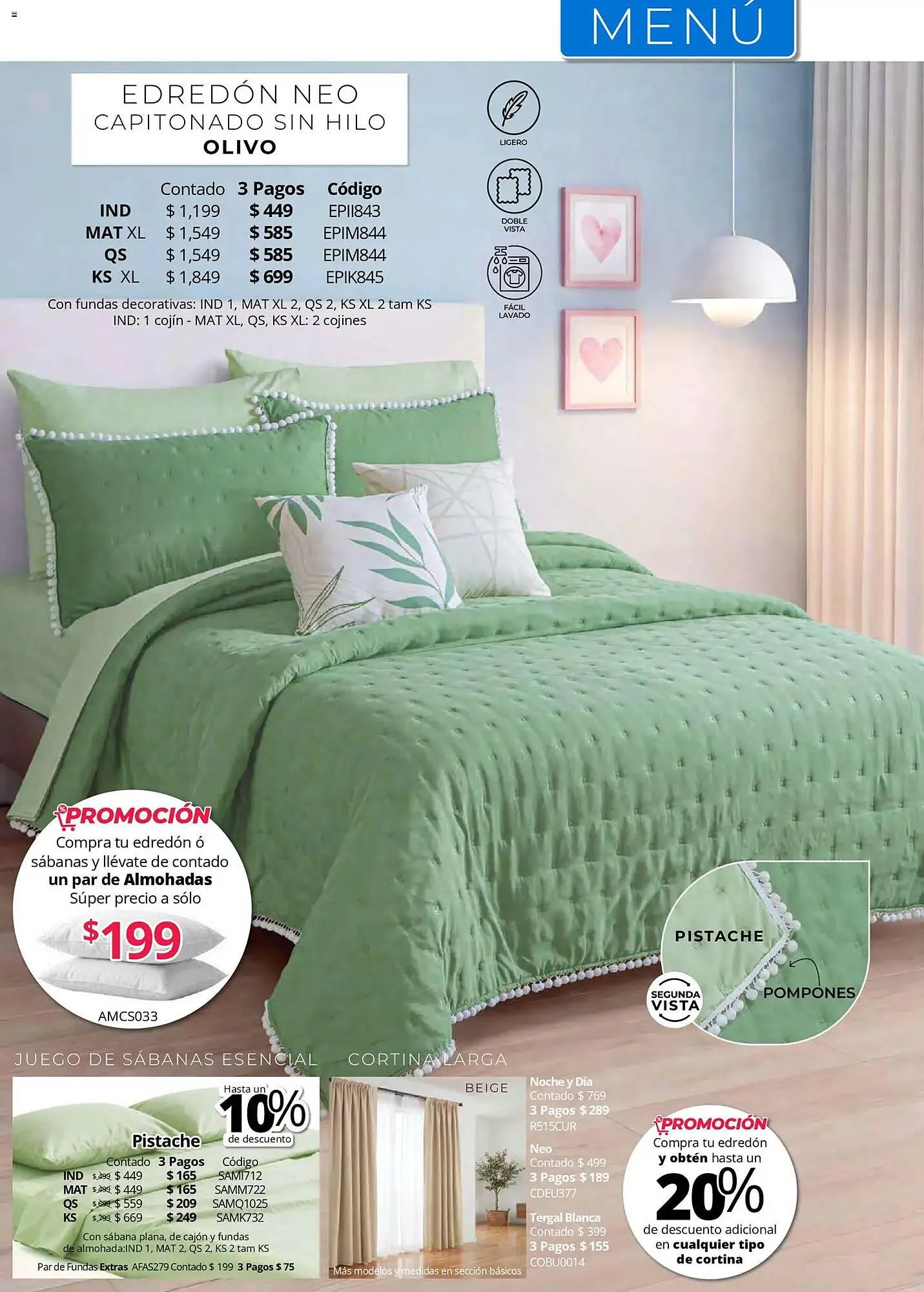 Catálogo de Catálogo Colchas Concord 1 de mayo al 1 de agosto 2026 - Pagina 98