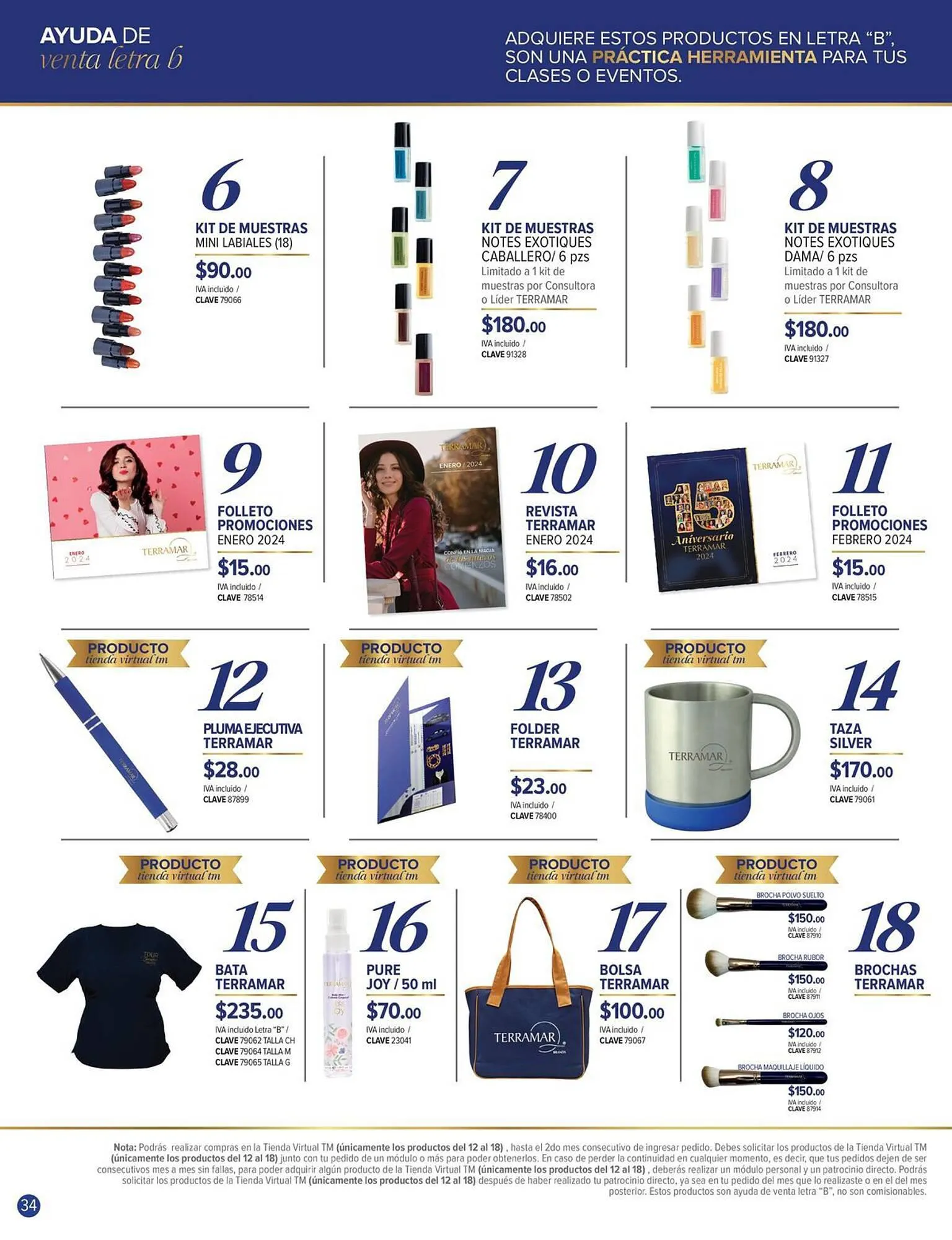 Catálogo de Catálogo Terramar Brands 4 de enero al 31 de enero 2024 - Pagina 34